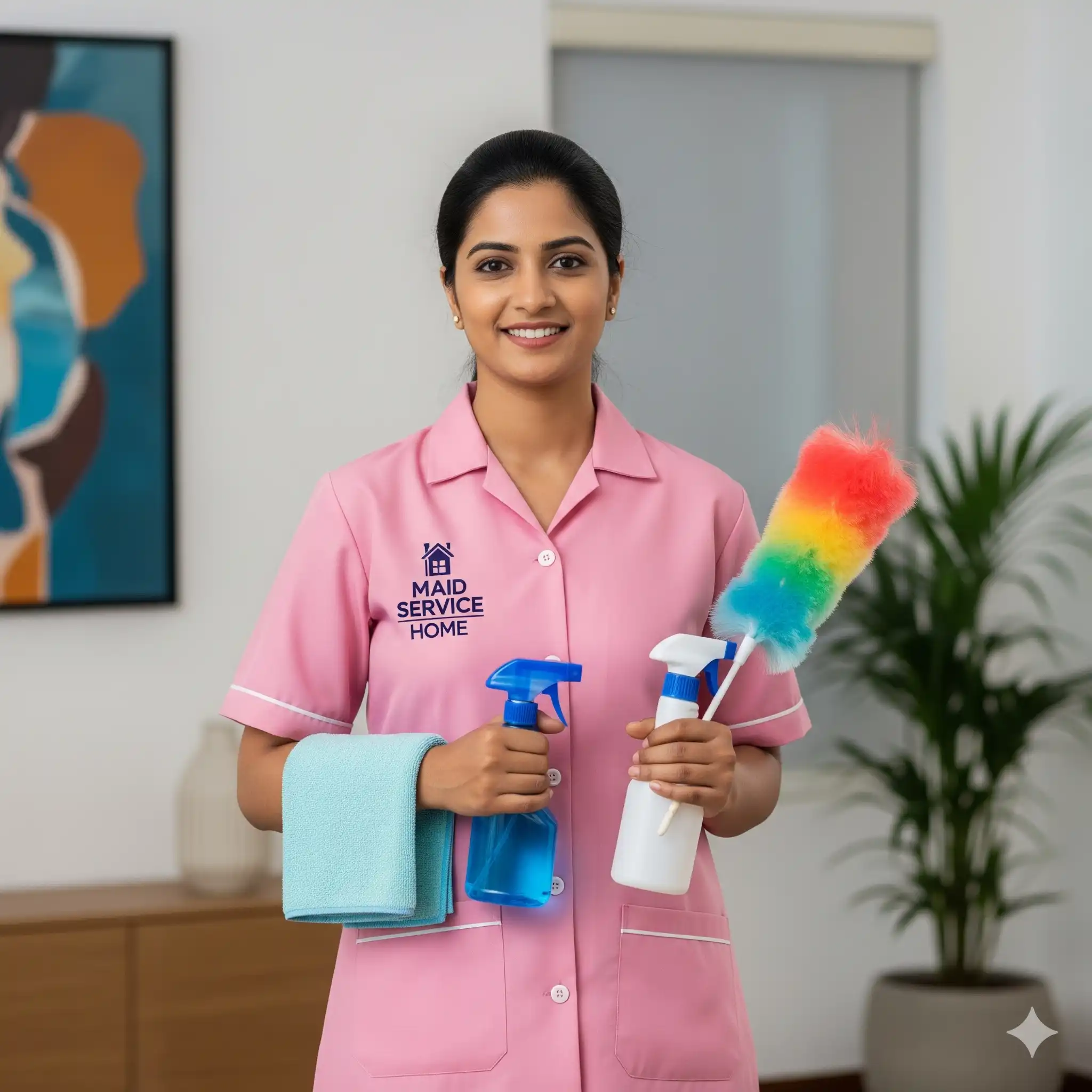 Professional Indian housemaid