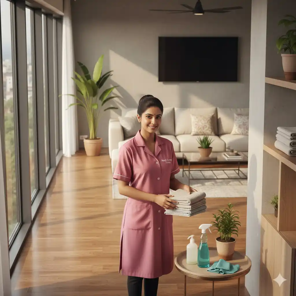Maid Service Home in Pune.